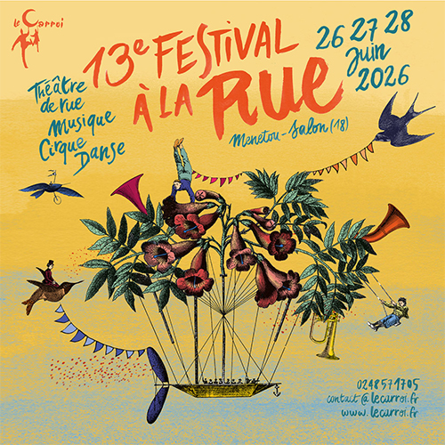 affiche festival À la Rue 2026
